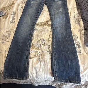 Ariya Blue Flare & Wide Leg Jeans